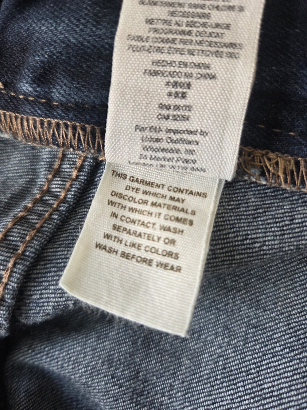Free People Distressed Denim Overalls Medium Dark Wash Size 27 - 15" W Laid Flat - Picture 9 of 11